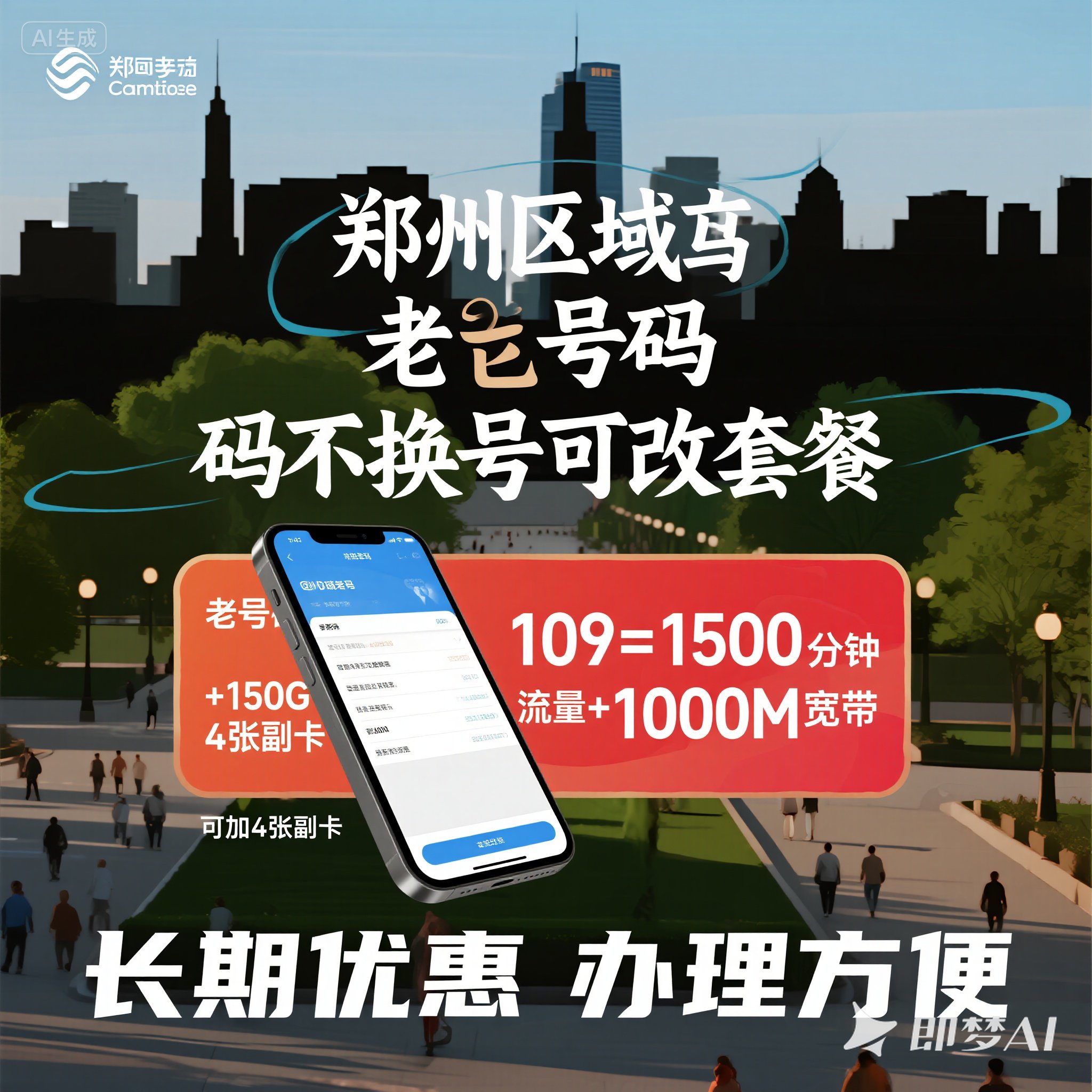 郑州老号党狂喜！不换号也能薅到顶流套餐！