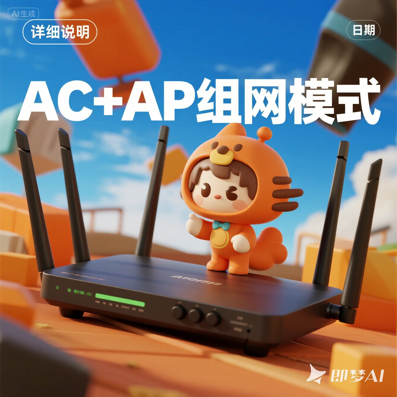 一口气说完AC+AP组网模式的具体应用场景