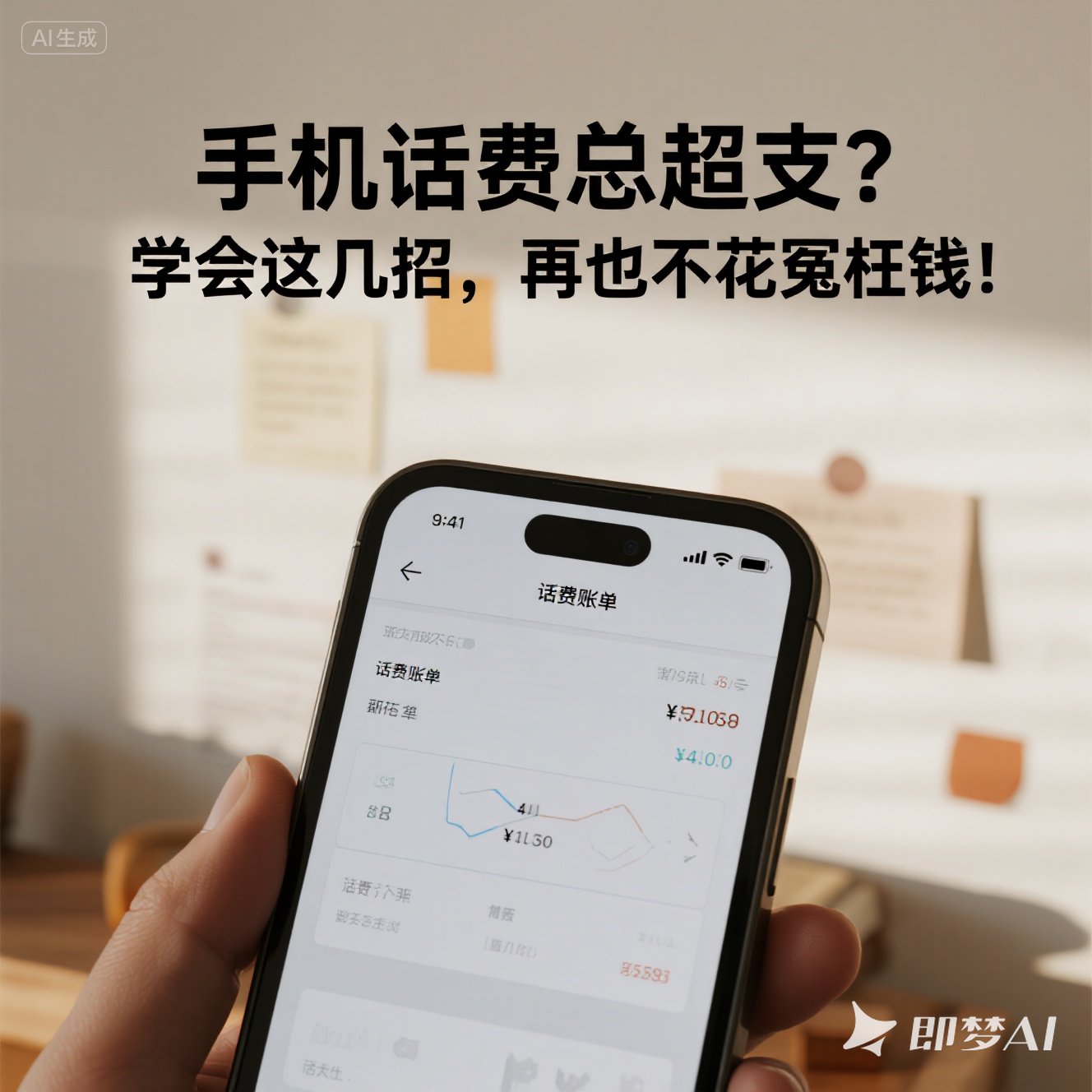 手机话费总超支？学会这几招，再也不花冤枉钱！