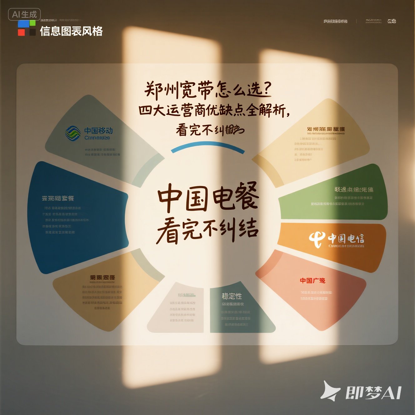 郑州宽带怎么选？四大运营商优缺点全解析，看完不纠结