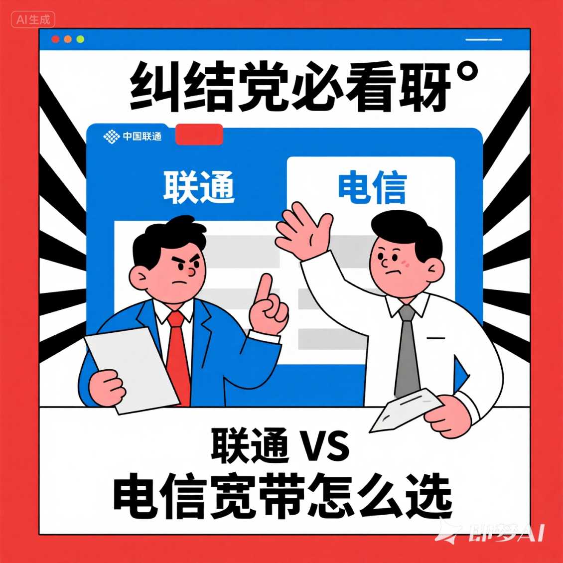纠结党必看👀 联通 VS 电信宽带怎么选