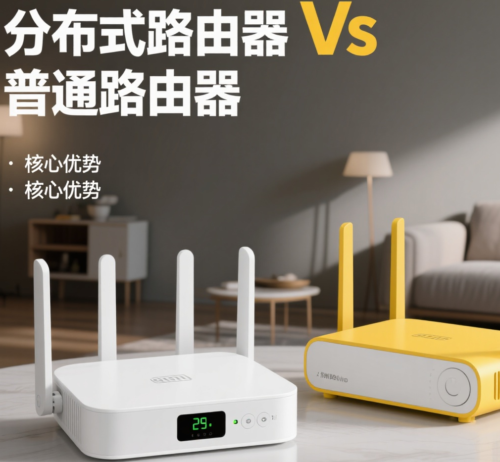 分布式路由器 vs 普通路由器：3 大核心优势，在郑州解决普通路由 “覆盖差、卡顿多” 痛点