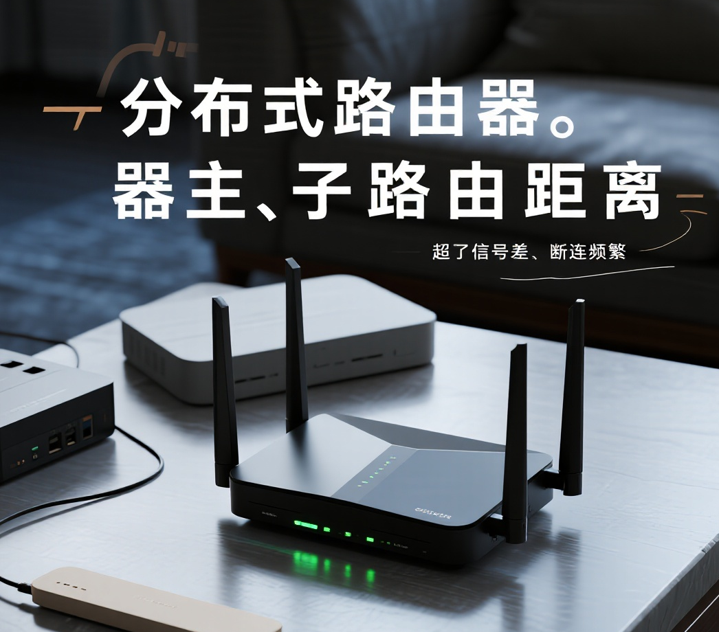 分布式路由器主、子路由距离：有明确限制！超了信号差、断连频繁