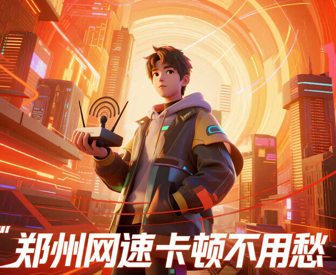 郑州网速卡顿不用愁，小凯帮你解烦忧