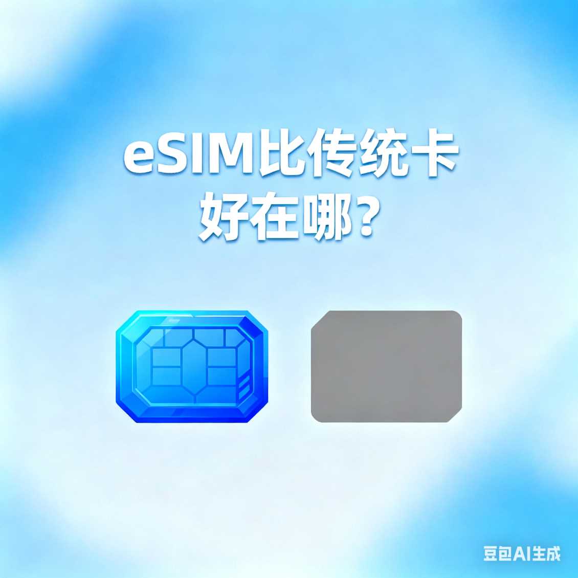 eSIM 比传统卡好在哪？